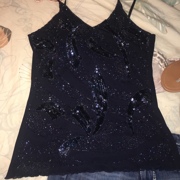 Beautiful Beaded Dress Top - Picture 2 of 5